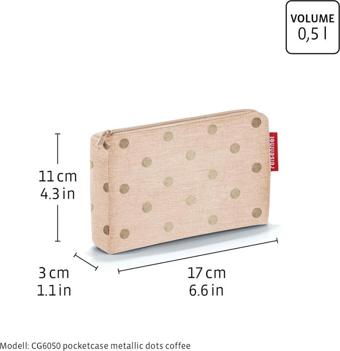 Actual product image reisenthel cityshopper 2 set #1 metallic dots coffee