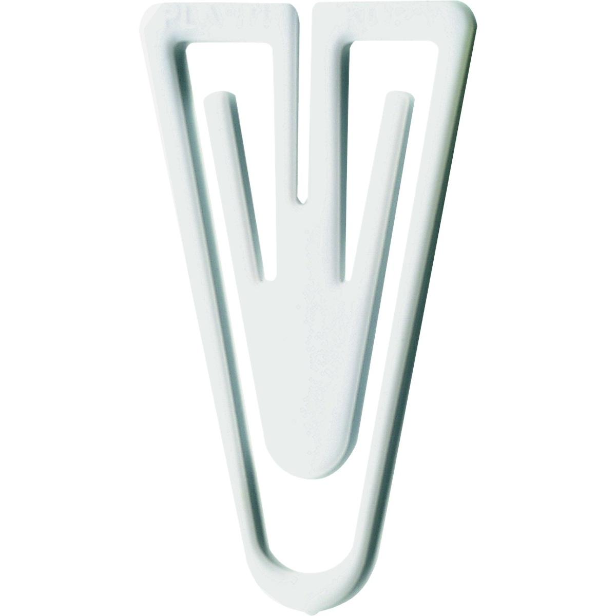 Laurel, Büroklammer, Büroklammern Plastiklips 60mm VE=75 Stück weiss (1 x)