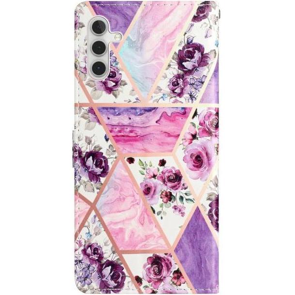 MU Style Leder Bookcover Image Series (Samsung Galaxy A34 5G), Smartphone Hülle, Mehrfarbig
