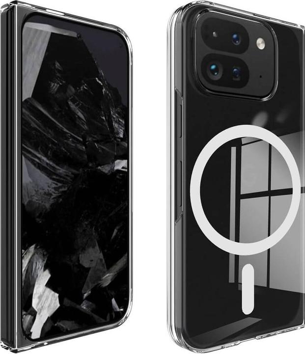 Image du produit Cover-Discount Google Pixel 9 Pro Fold - Housse de protection en acrylique pour téléphone portable avec aimant (Google Pixel 9 Pro Fold)