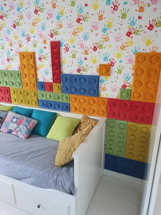 Produktbild Gold Label 3D Polsterplatten für Kinderzimmer (2 Stück) (25 x 50 cm)