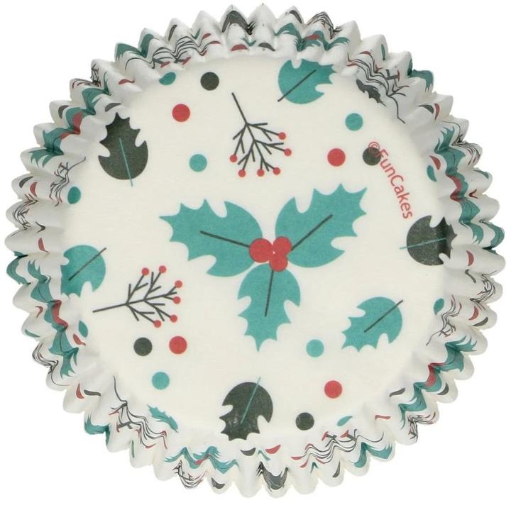 Produktbild FunCakes Muffin-Backform Mistelzweig 48 Stück