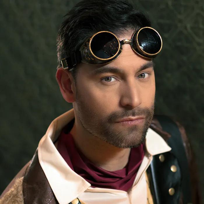 Produktbild Fasnacht Brille Steampunk