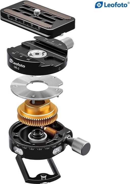 Actual product image Leofoto Getriebeklemme GR-2 (Panorama head)
