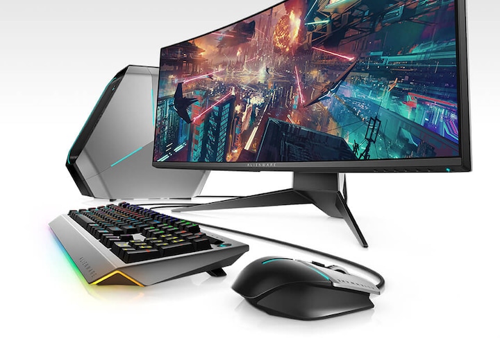 Actual product image Dell Alienware Aw3418dw (3440 x 1440 pixels, 34")