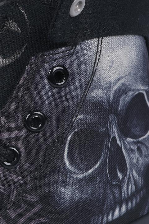 Image du produit Black Premium Sneaker with Skull Print (41)