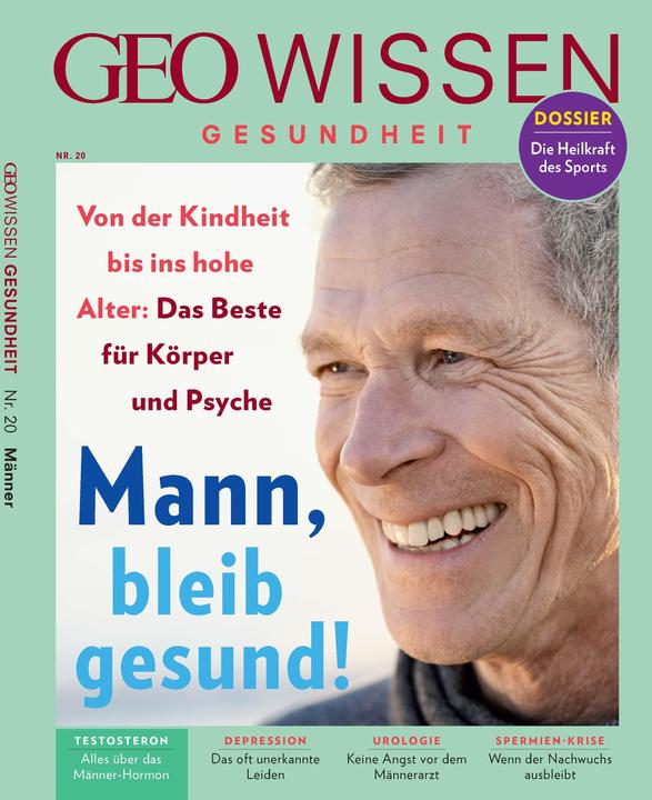 Produktbild GEO Wissen Gesundheit / GEO Wissen Gesundheit mit DVD 20/22 - Mann, bleib gesund! (Deutsch, Jens Schröder, Markus Wolff, 2022)