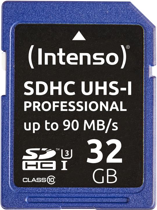Intenso SDHC Card (32 GB, SDHC, U1, UHS-I)