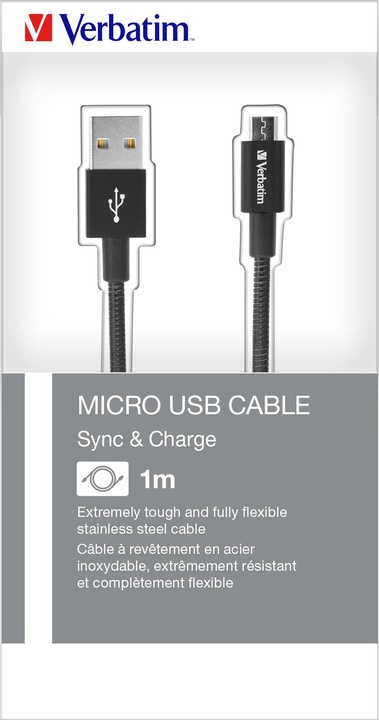Immagine prodotto Verbatim USB A - USB Micro (1 m, USB 2.0)
