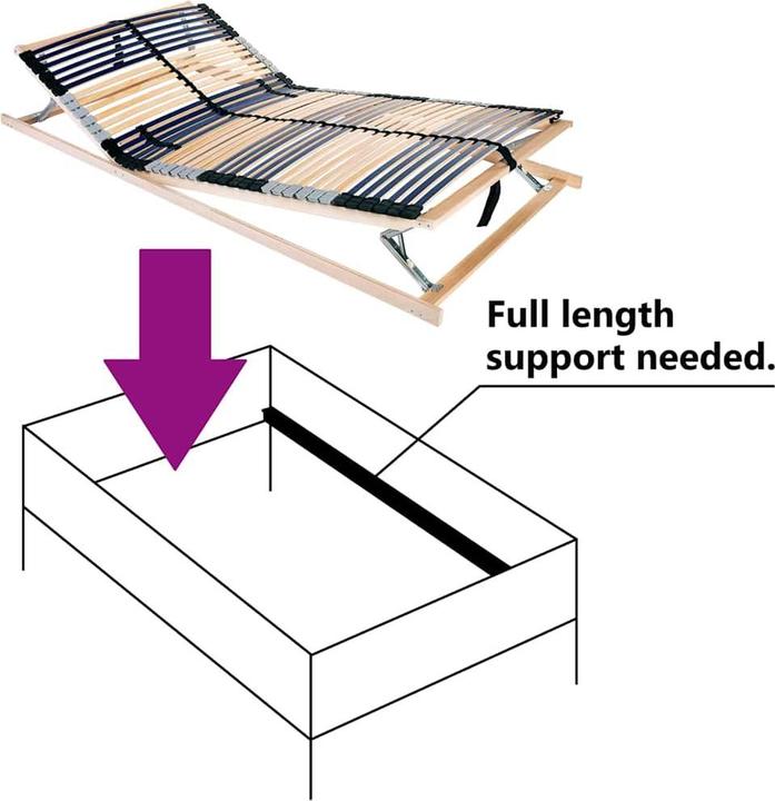 Produktbild vidaXL Bettbasis