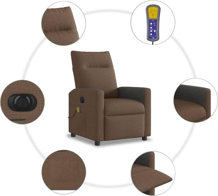 Image du produit vidaXL elektrischer Massagesessel