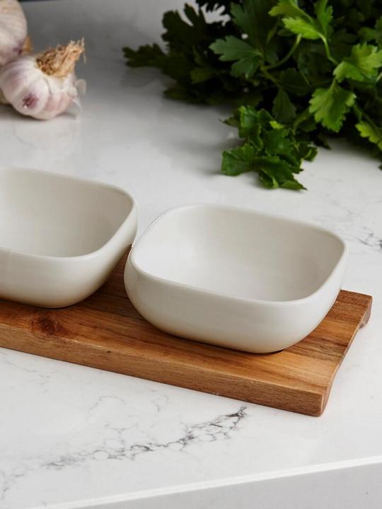 Actual product image Ladelle Essentials 4-piece bowl set - Taupe