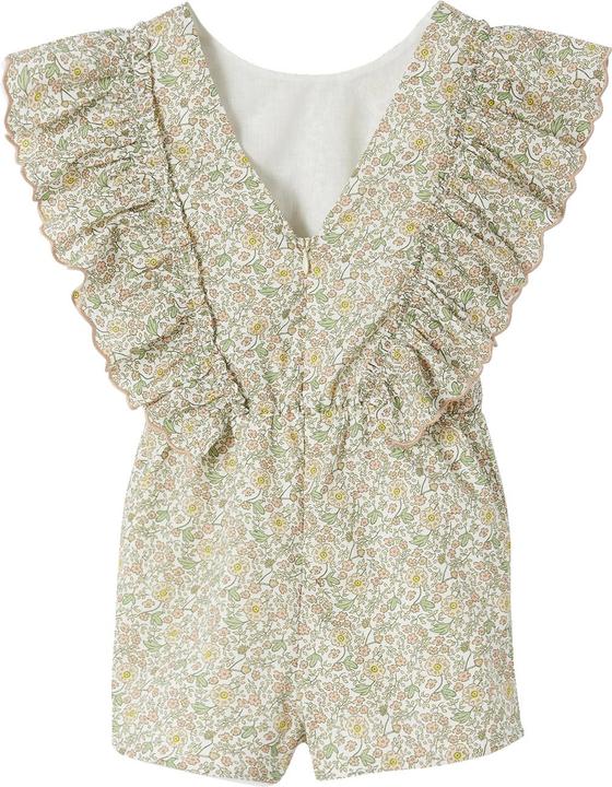 Actual product image Vertbaudet Festlicher kurzer Mädchen Jumpsuit mit Volants (158)