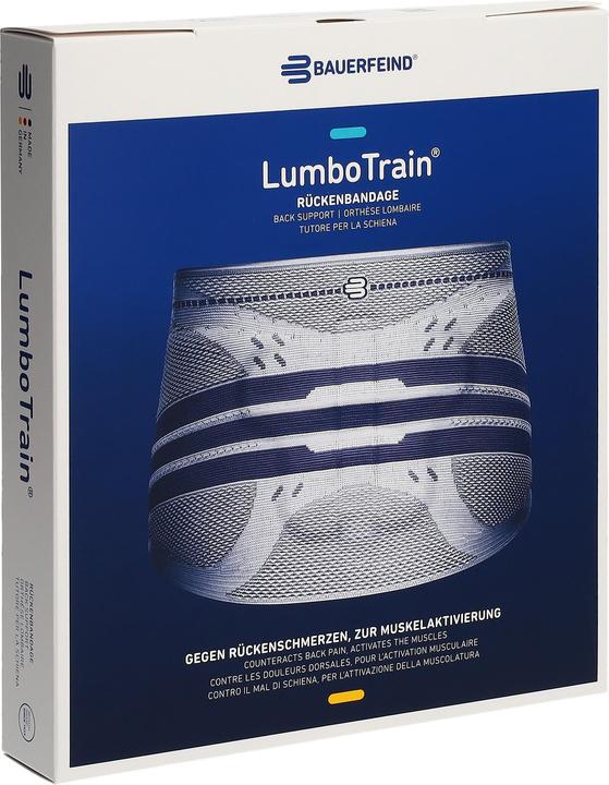 Produktbild Bauerfeind LUMBOTRAIN Waisted Gr5 titan