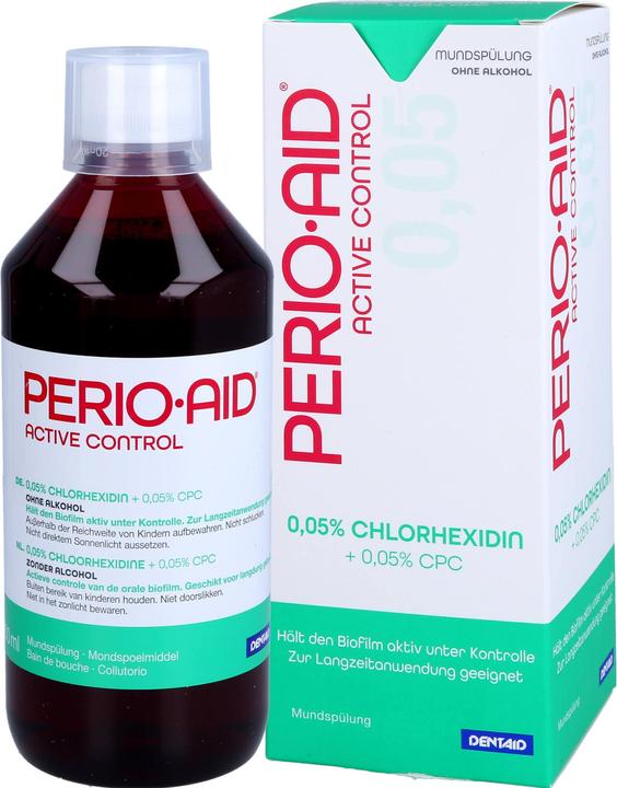 Image du produit Perio  Aid Contrôle actif 0,05 %. (500 ml, Bains de bouche)
