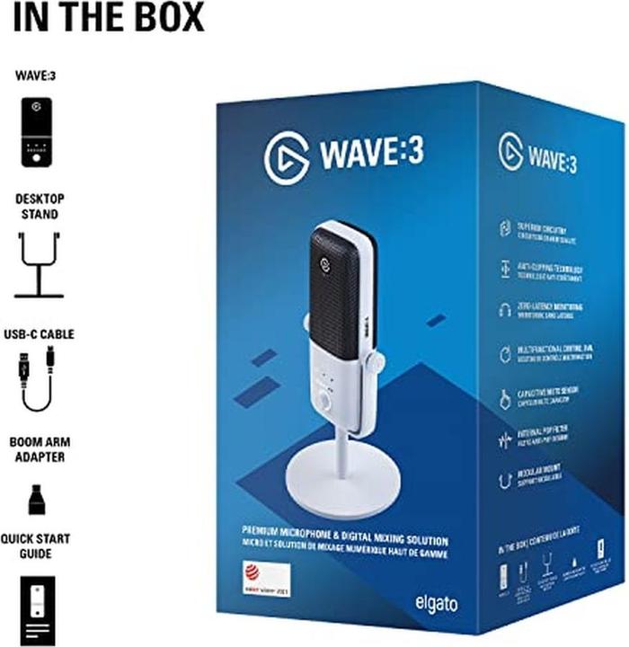 Actual product image Elgato Wave:3