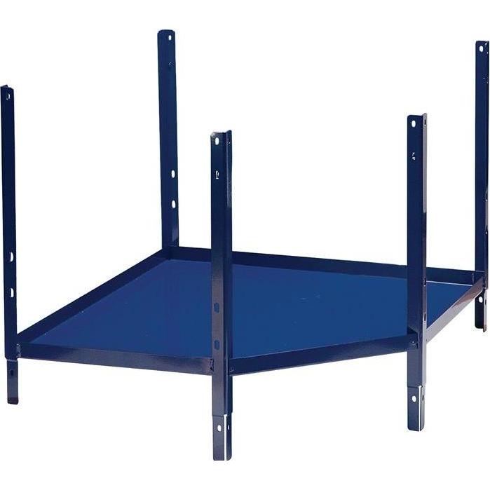 HP Autozubehör, Kellerregal, Regalelement LOGS 231 H520xB540xT390mm blau RAL 5022