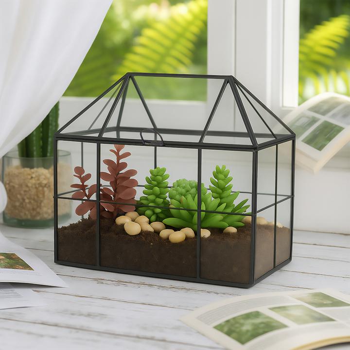 Image du produit Relaxdays Terrarium de plantes