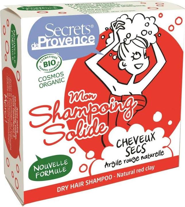 Immagine prodotto Secrets de Provence Shampoo per capelli secchi COSMOS (Shampoo solido, 85 g)