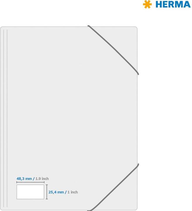 Produktbild HERMA Universal Etiketten A4