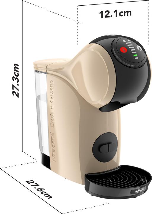 Productafbeelding De'Longhi Genio S Nescafé Dolce Gusto koffiemachine - Taupe (NESCAFÉ Dolce Gusto)
