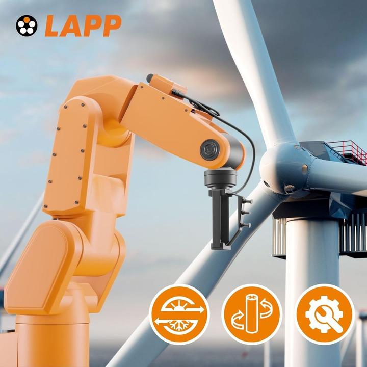 Actual product image Lapp 10 metres 0010027 Ölflex Classic 100 PVC control cable 8x0.75 mm² with green/yellow protective (10 m)