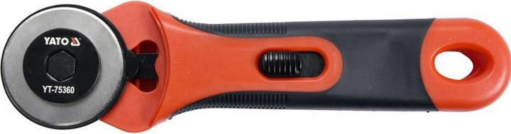 Actual product image Yato Professional rolling knife 45 mm | with soft grip | forward and backward | YT-75360