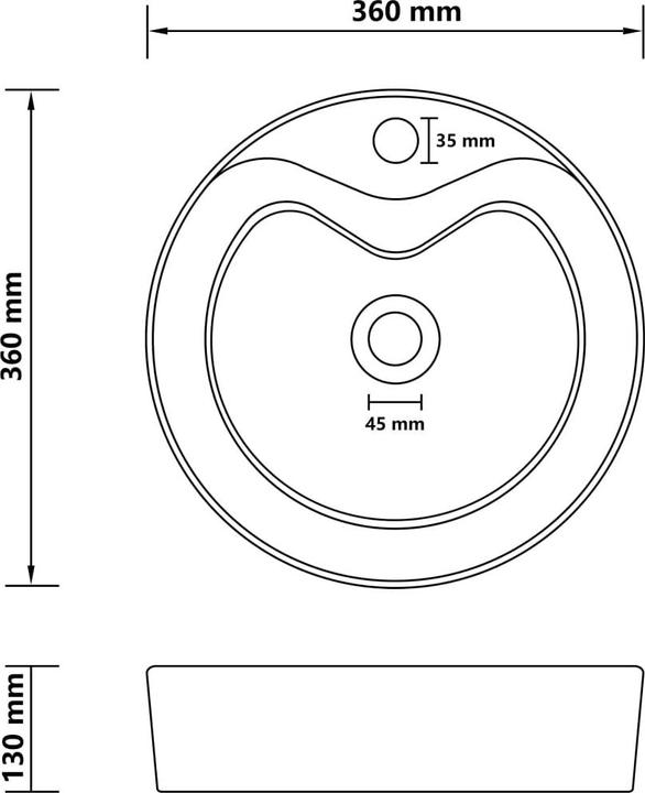 Produktbild VidaXL Hallbjarn (360 mm, 360 mm)