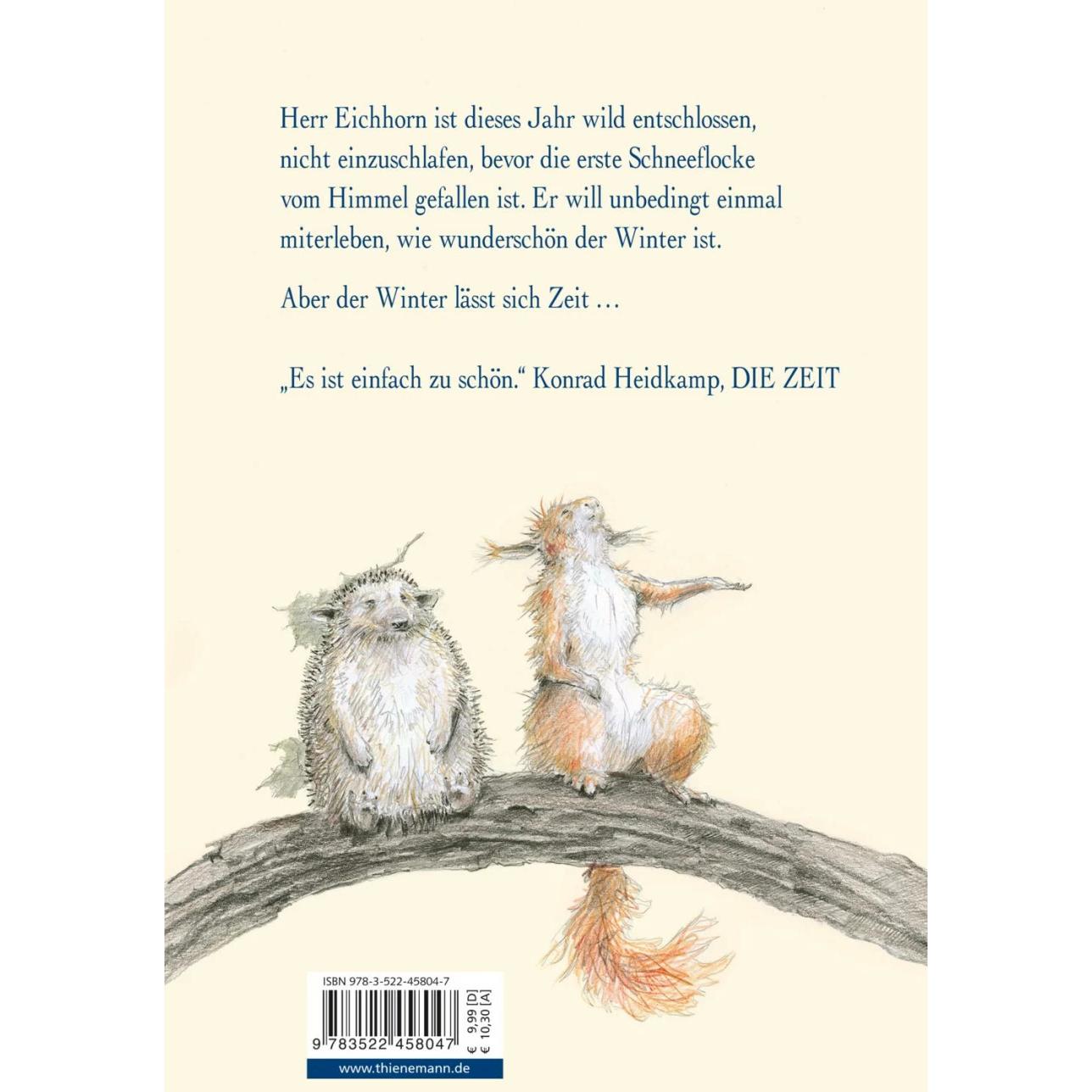 Thumbnail - Herr Eichhorn und der erste Schnee, Kinderbücher von Sebastian Meschenmoser