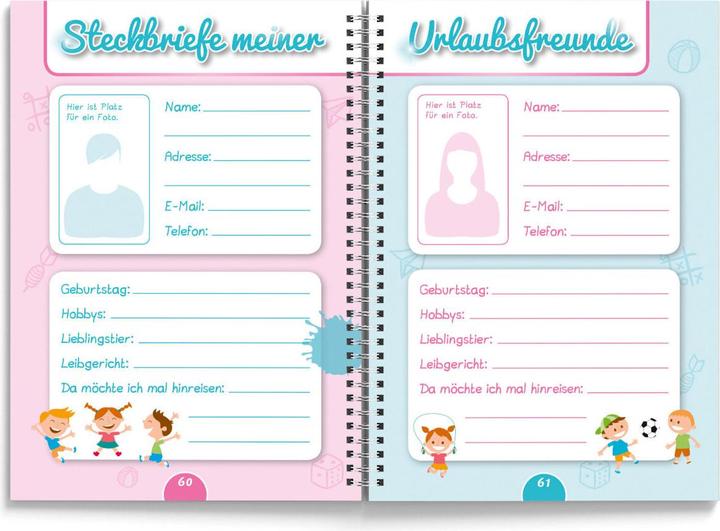 Produktbild Urlaubs- und Ferientagebuch (Deutsch, Familia Verlag, 2018)