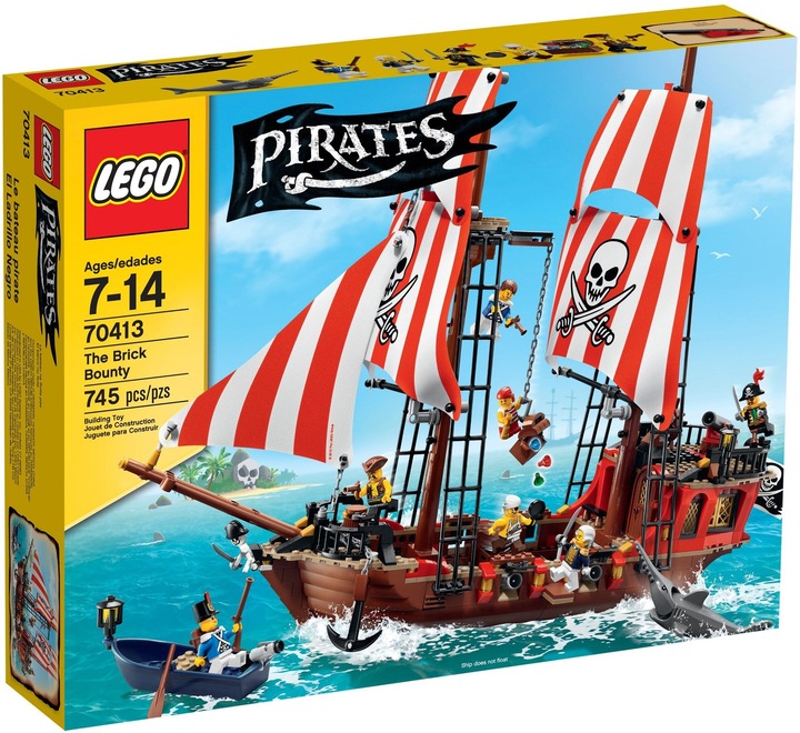 Produktbild LEGO Grosses Piratenschiff (70413)