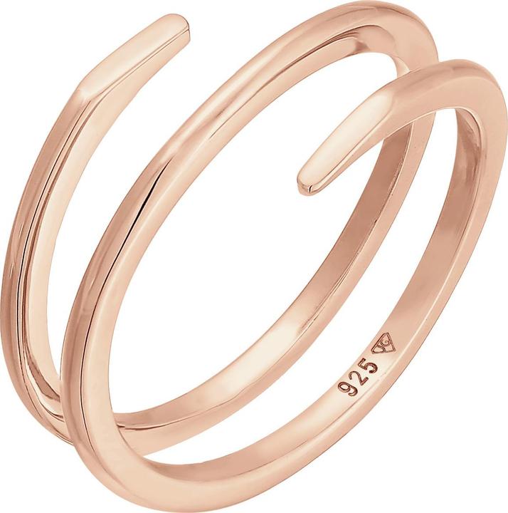 Immagine prodotto Elli Anello geo, attorcigliato, avvolgente (62, 925 Argento)