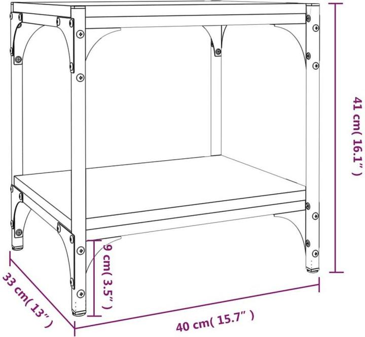 Image du produit vidaXL TV-Schrank (40 x 33 x 41 cm)