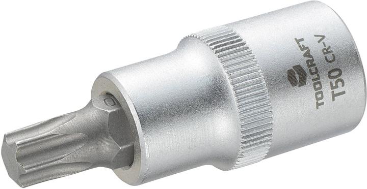 Produktbild Toolcraft Steckschlüssel-Einsatz 12.5 mm (1/2”) mit T-Profil