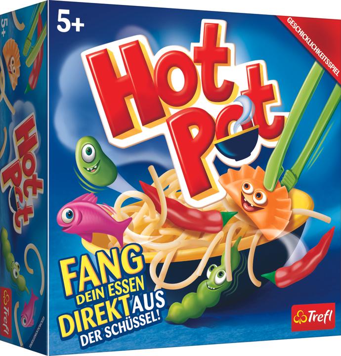 Produktbild Trefl Zeig, was du aus dem Hot Pot holen kannst! In diesem unvorhersagbaren Spiel geht es heiss her: Stell (Deutsch, 2 - 4 Spieler)