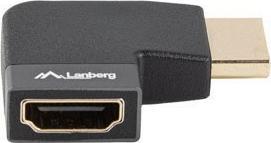 Produktbild Lanberg Adaptador 8k Hdmi(M) A Hdmi(H) Angulo Derecha Aluminio Plata (HDMI)