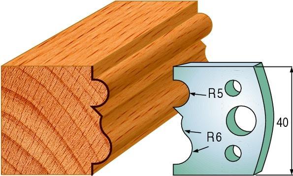 Actual product image CMT 690.029 Profilmesserpaar Höhe 40 mm Nummer 29