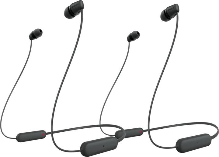 Produktbild Sony WI-C100 Black Duopack (Kabellos)