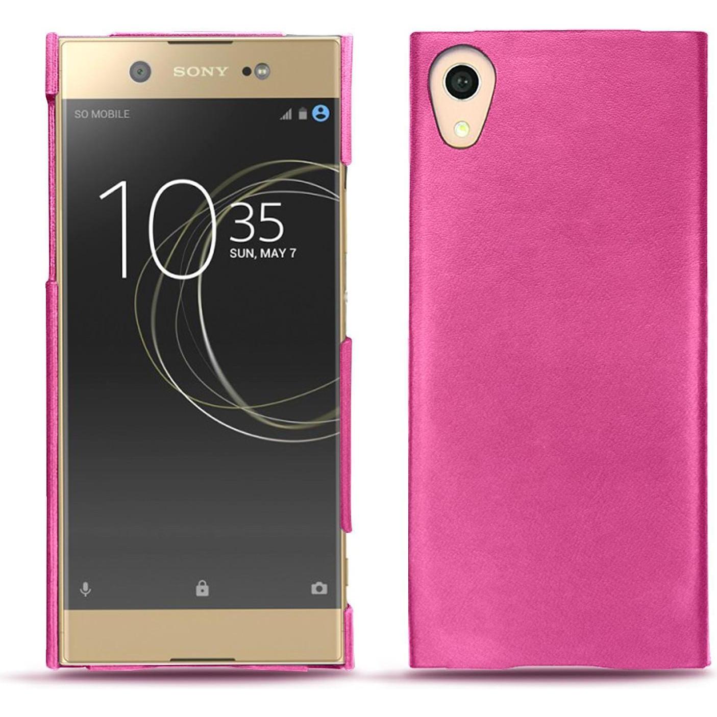 Thumbnail - Noreve Lederschutzhülle (Sony Xperia XA1 Ultra), Smartphone Hülle, Rosa