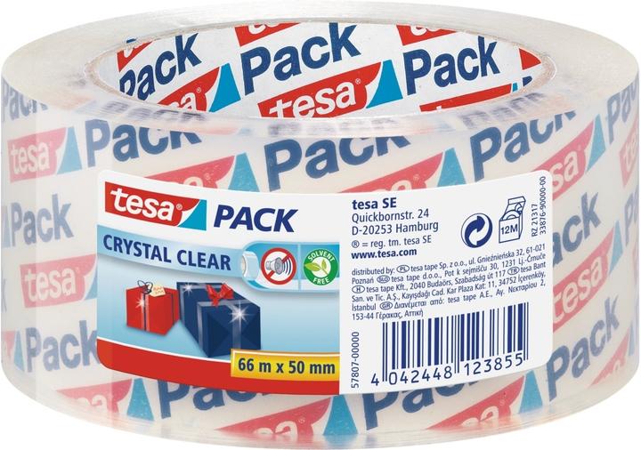 Produktbild tesa tesapack® crystal-clear (50 mm)