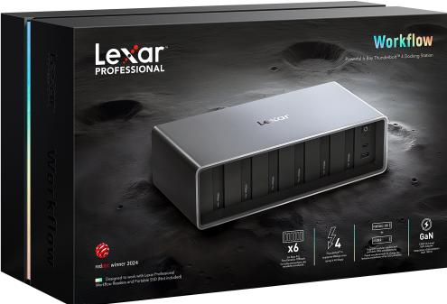 Immagine prodotto Lexar Professional Workflow (Thunderbolt, 6 porte)