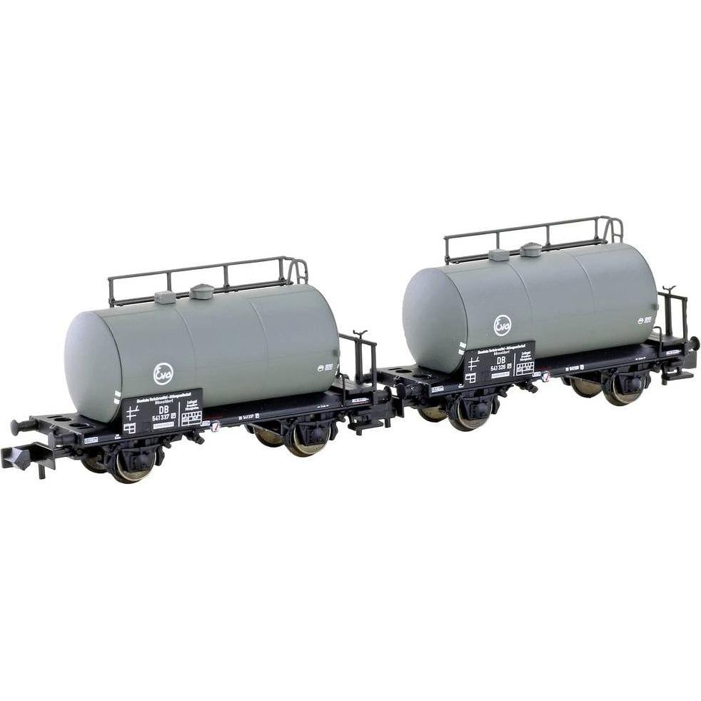 Hobbytrain H24801 N 2er-Set Leichtbau-Kesselwagen EVA der DB (Spur N)