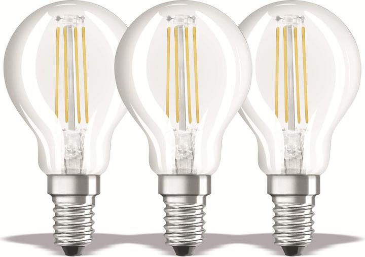 Produktbild Osram Led Base Classic P (E14, 4 W, 470 lm, 3 x, E)