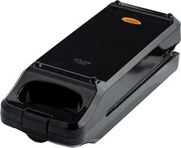 Actual product image Adler AD 3066 Multifunctional device - toasting, baking, grilling, Double-sided, Black