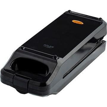Thumbnail - Adler AD 3066 Multifunctional device - toasting, baking, grilling, Double-sided, Black, Toaster, Schwarz