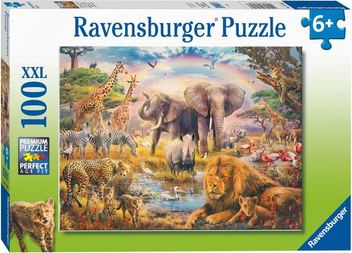 Produktbild Ravensburger Afrikanische Savanne (100 Teile)