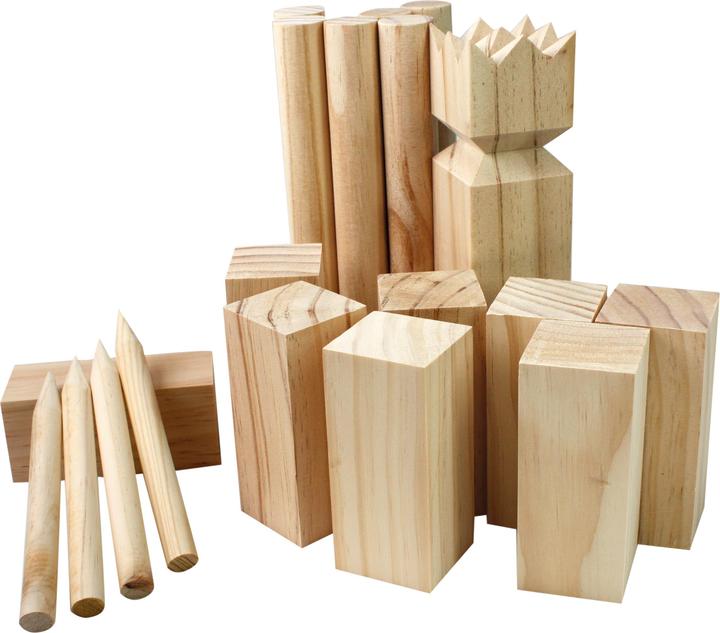 Produktbild Selecta Spielzeug KUBB Vikings Spiel in der Holzkiste