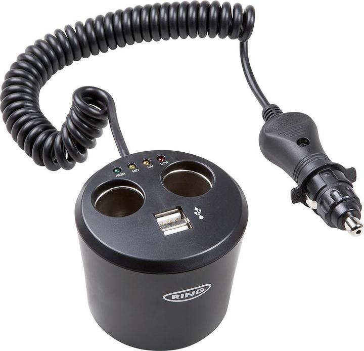 Ring Verteiler Zigbuchse 2xUSB