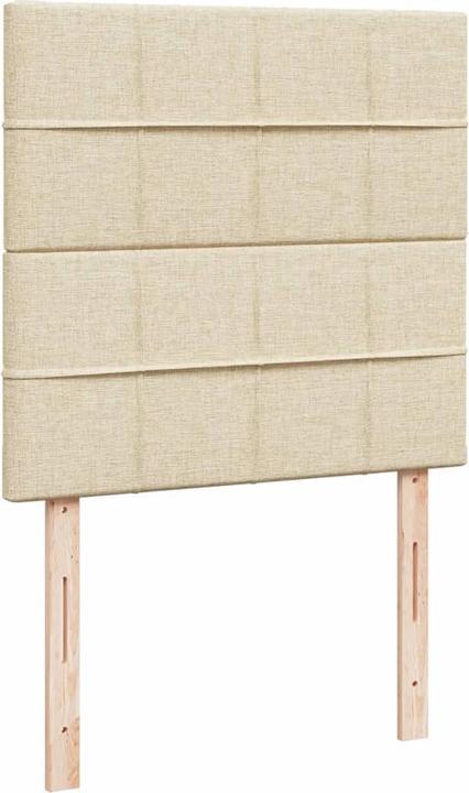 Actual product image vidaXL Bo x springbett mit Matratze 80 x 200 cm Stoff (80 x 200 cm)