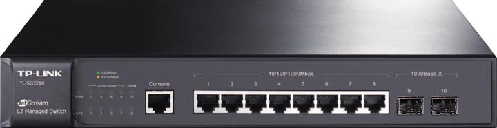 Actual product image TP-Link JETSTREAM - 10-Port Pure Gigabit Managed Switch (10 ports)